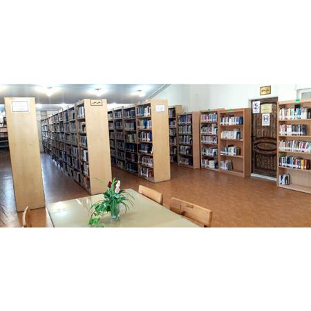سالن ورودی کتابخانه و مخزن